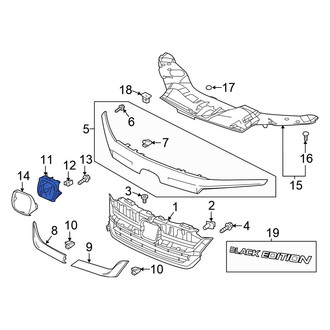 Honda OE - Front Grille Emblem