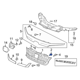 Honda OE - Grille Retainer