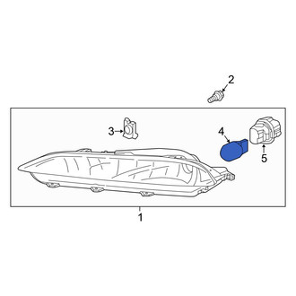 Honda OE - Front Turn Signal & Parking Light Bulb