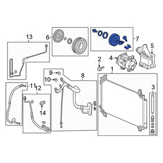 Honda OE - A/C Compressor Clutch Coil