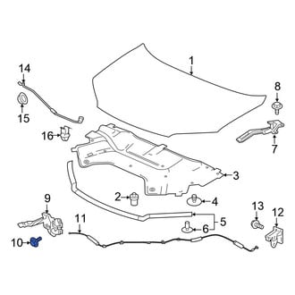Honda OE - Lower ABS Modulator Bolt