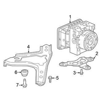 Honda OE - Electrical - ABS Components (Black Edition / Elite / EX / EX-L / LX / Touring)