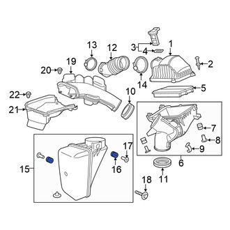 Honda OE - Engine Air Intake Resonator Insulator