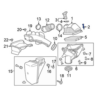 Honda OE - Air Filter Housing Bolt
