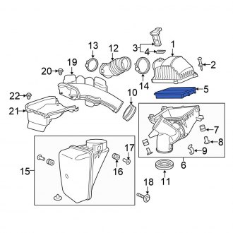 Honda Ridgeline OEM Air Intake Parts | Filters, Manifolds — CARiD.com