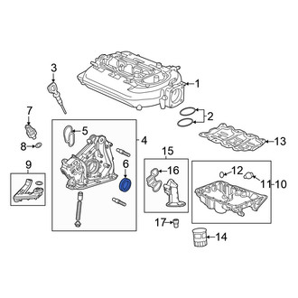 Honda OE - Front Engine Crankshaft Seal