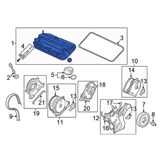 Honda OE - Rear Engine Valve Cover
