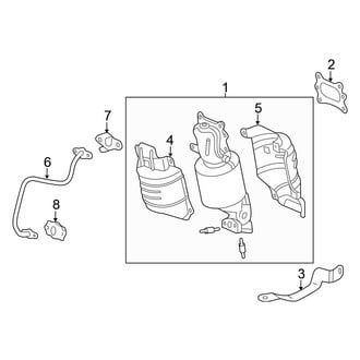 Honda OE - Exhaust System - Manifold