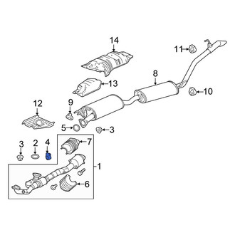 Honda OE - Exhaust System Hanger
