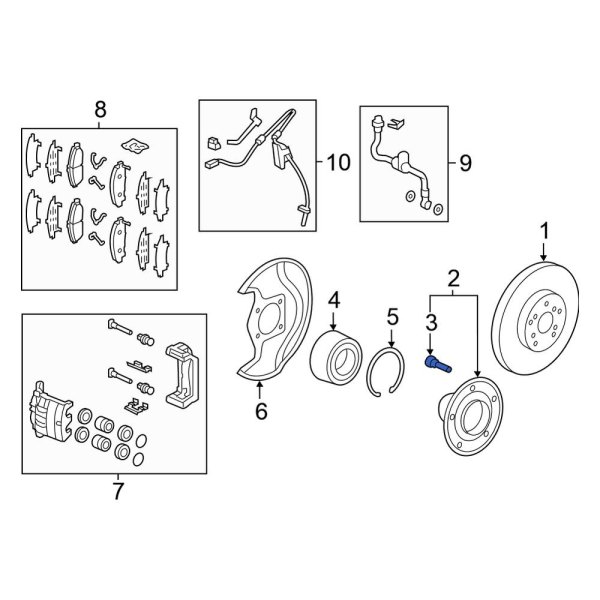 Wheel Lug Stud