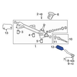 Honda OE - Rack and Pinion Bellows