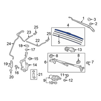Honda OE - Front Right Wiper Blade