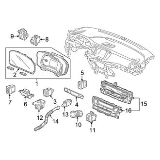 Honda OE - Instrument Panel - Cluster & Switches