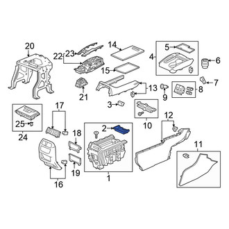 Honda OE - Console Tray