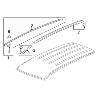 Honda OE - Roof - Exterior Trim