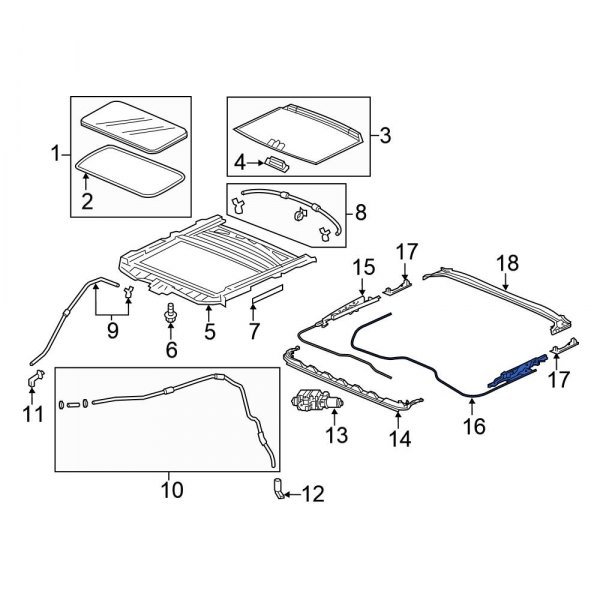 Sunroof Cable