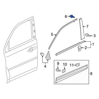 Honda OE - Door Reveal Molding Screw