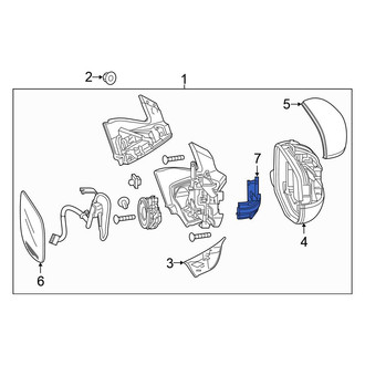 Honda OE - Front Right Turn Signal Light Assembly
