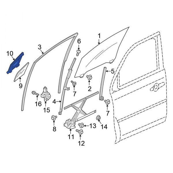 Vent Window Weatherstrip