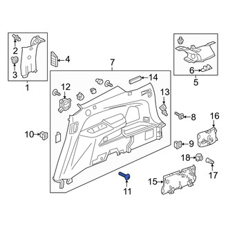Honda OE - Tie Down Hook Screw
