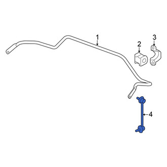 Honda OE - Rear Left Suspension Stabilizer Bar Link