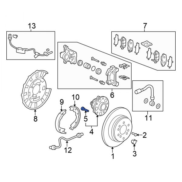 Wheel Lug Stud