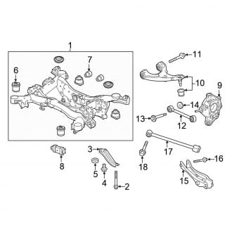 2021 Honda Pilot Chassis Frames & Rails - CARiD.com