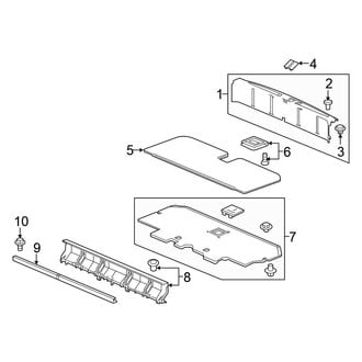 Honda OE - Rear Body & Floor - Interior Trim
