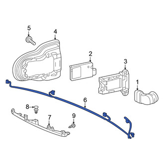 Honda OE - Rear Parking Aid System Wiring Harness