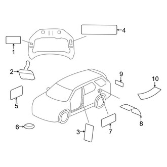 Honda OE - Information Labels - Labels