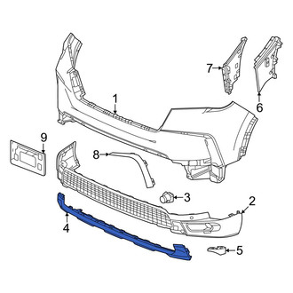 Honda OE - Front Center Spoiler