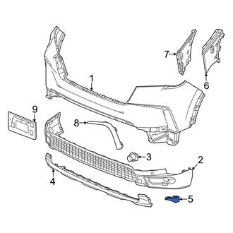 Honda OE - Front Right Spoiler