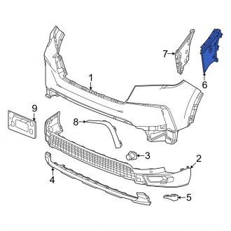 Honda OE - Front Left Brake Air Duct