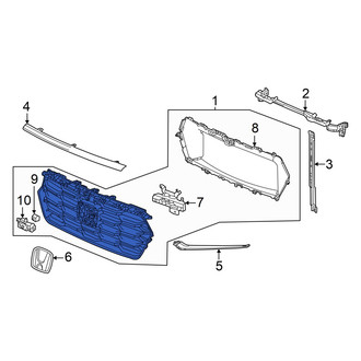 Honda OE - Front Center Grille