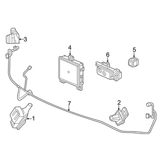 Honda OE - Front Bumper & Grille - Electrical Components (Elite / EX-L / LX / Sport / Touring / TrailSport)