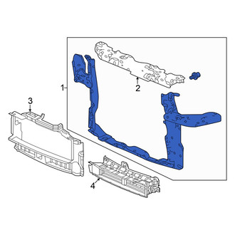 Honda OE - Front Radiator Support Panel