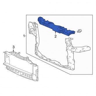 2025 Honda Pilot Radiator Supports | CARiD