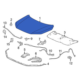 Honda OE - Front Hood Panel