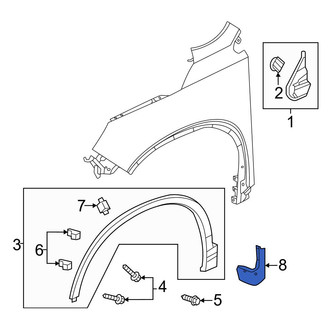 Honda OE - Front Mud Flap Kit