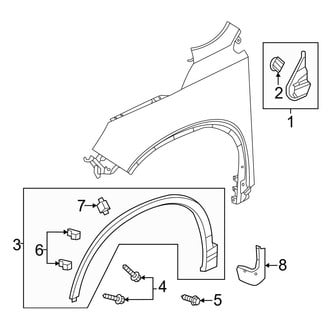 Honda OE - Fender - Exterior Trim
