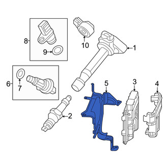 Honda OE - Engine Control Module (ECM) Bracket