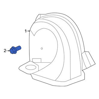 Honda OE - Horn Mount Bolt