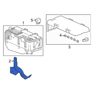 Honda OE - Fuse and Relay Center Bracket