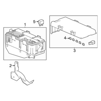 Honda OE - Electrical - Fuse & Relay (Engine Compartment)