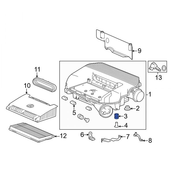 Air Filter Housing Insulator