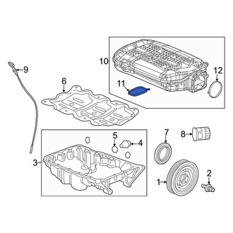 Honda OE - Lower Engine Intake Manifold Gasket