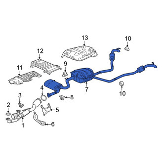 Honda OE - Exhaust Muffler