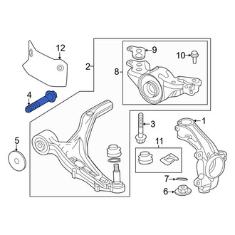 Honda OE - Suspension Control Arm Bolt