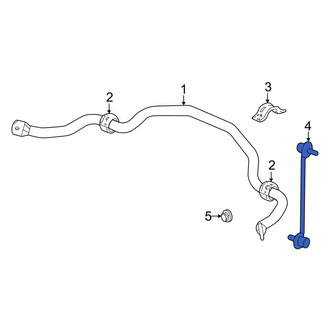 Honda OE - Front Suspension Stabilizer Bar Link