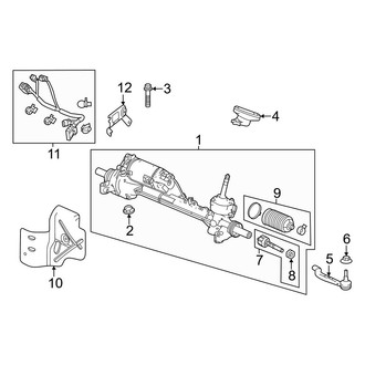 Honda OE - Steering Gear & Linkage